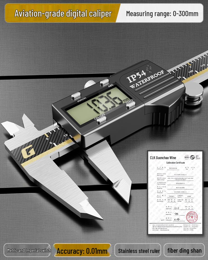 High-Precision Digital Vernier Caliper for Industrial and Jewelry Use
