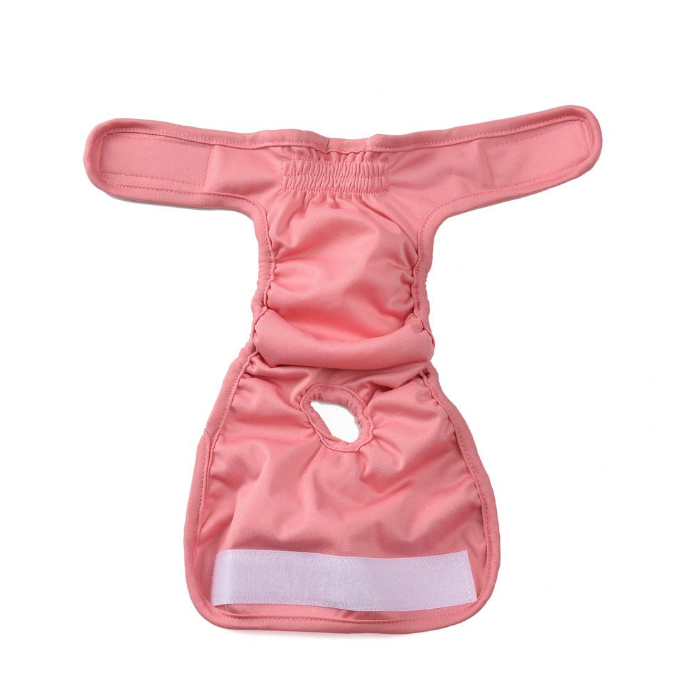 Washable Female Dog Diaper Panties Diapers for Small Medium Large Dogs  Adjustable Pet Physiological Pant Reusable Leakproof Pet
