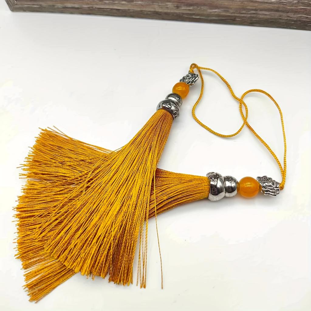 Kleine Hängekugel Chinesischer Knoten dekorative Hängeperle Quaste DIY-Zubehör