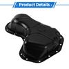 X Autohaux 1 Pc No.1210231101 Engine Oil Pan for Toyota Highlander 2017-2019 Steel Black