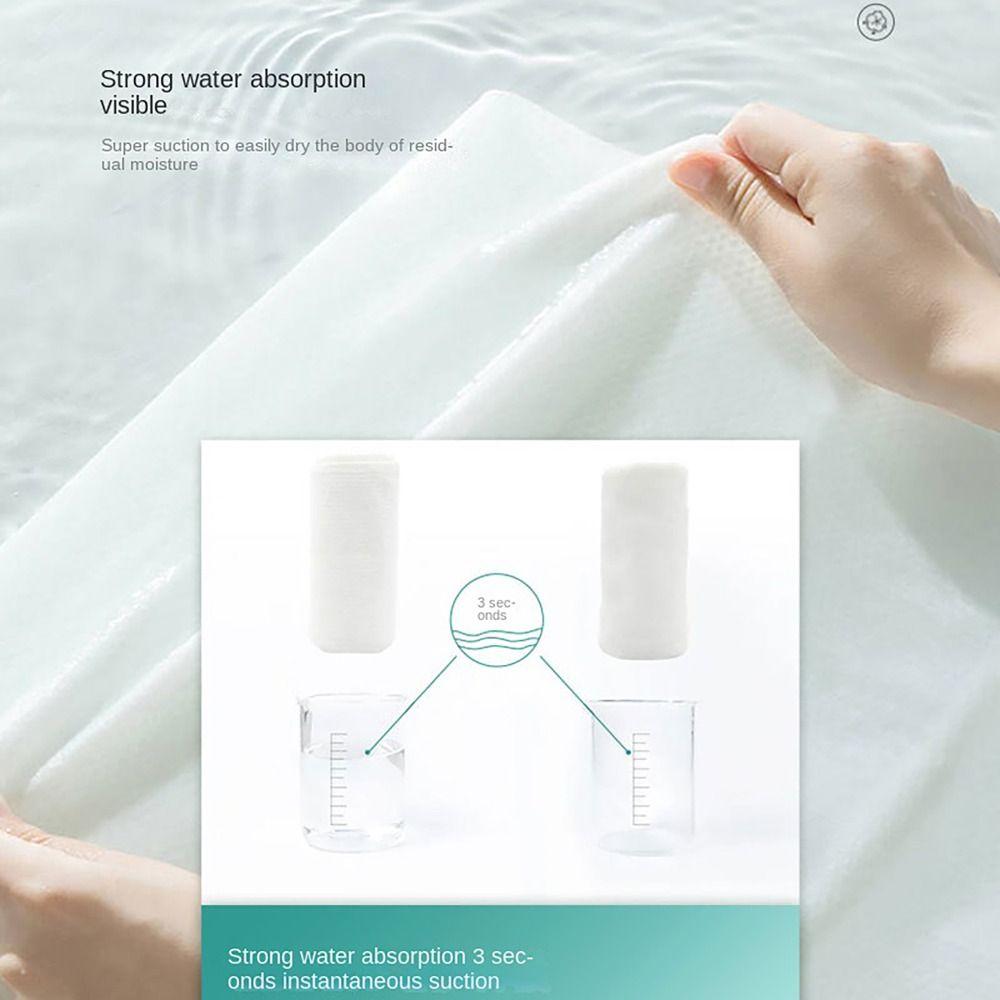 Cotton Fabric Beach Towel Thickened Disposable Towel  for Travel Sports Business