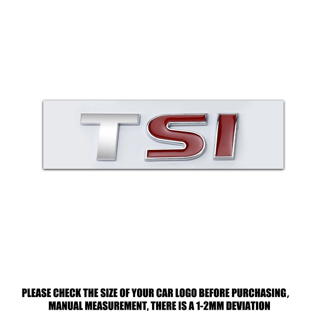 YKPSC1 3D Car Styling Metal Rear Trunk Sticker Badge Auto Accessories For VW GTI Golf8 Polo Passat Mk6 MK7 Tiguan R RLine Magotan Jetta QQ14