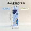 1PC Evil Eye Boho Geometric Pattern Print 750ml Color Plastic Sports Water Bottle Leakproof Flip Straw Lid Suitable for Sports Office Home Use