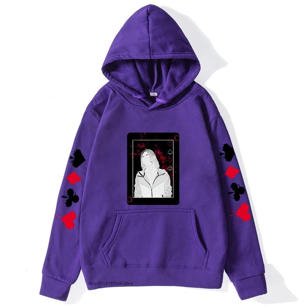 

Anime Alice in Borderland Hoodies Kawaii Cartoon Chishiya Unisex Autumn Winter Fleece Sweatshirt XXXL