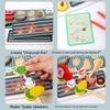 Simulation Wooden Barbecue Children Toys With Pretend Grill And Accessories Food