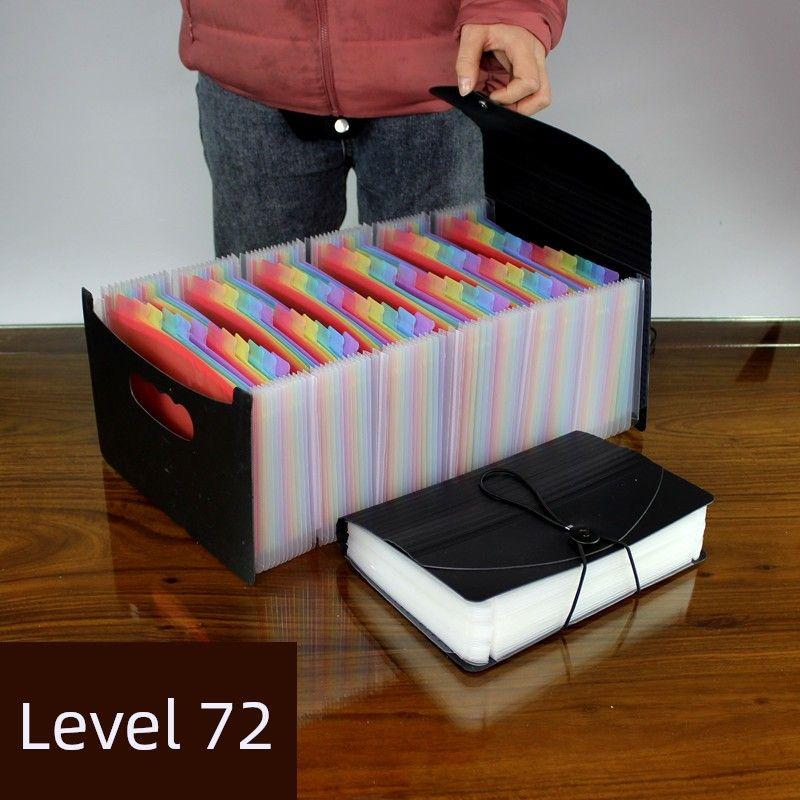 A5 Folder Document Invoice Storage Box Receipt Bill Cheque Consumption Note Delivery Note Voucher List Classification Storage