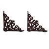 3.86x3.86x0.98in – brown