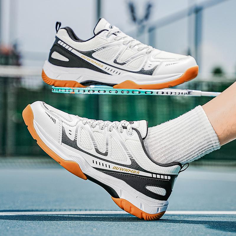 Professional Volleyball Shoes Men's Mesh Breathable Outdoor Anti Slip Fitness Badminton Shoes 39-45 Youth Tennis Shoes