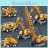 Crane Mixer Truck Inertia Engineering Children Toy With Sound And Light