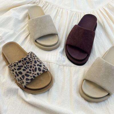 Women Slippers Fashionable Platform Slip-On Sandals New Thick Heel Slippers Comfortable Fashion Shoes for Women Slides Women