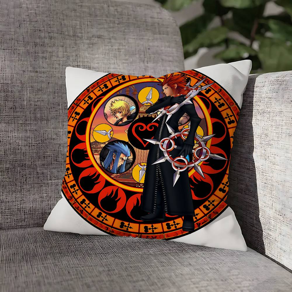 K-Kingdom Game H-Hearts Pillow Case For Sofa Decor Car Office Room Printing Cushion Cover Decorations and Protector