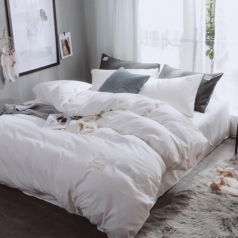 grey bed cushion set