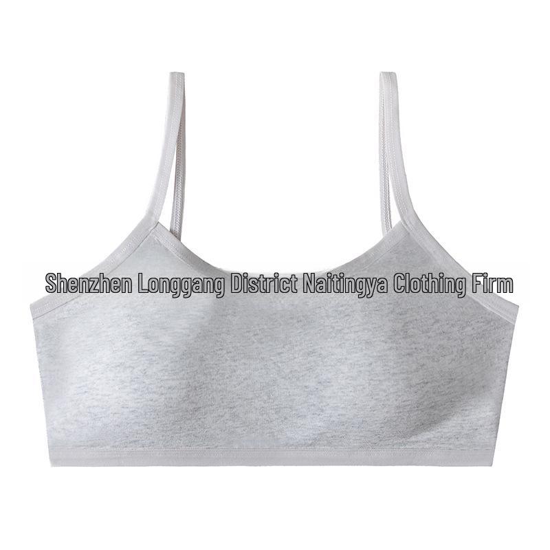 Pure Cotton Sports Tube Top for Teen Girls, Ages 12-18 – Ideal for Junior and High School