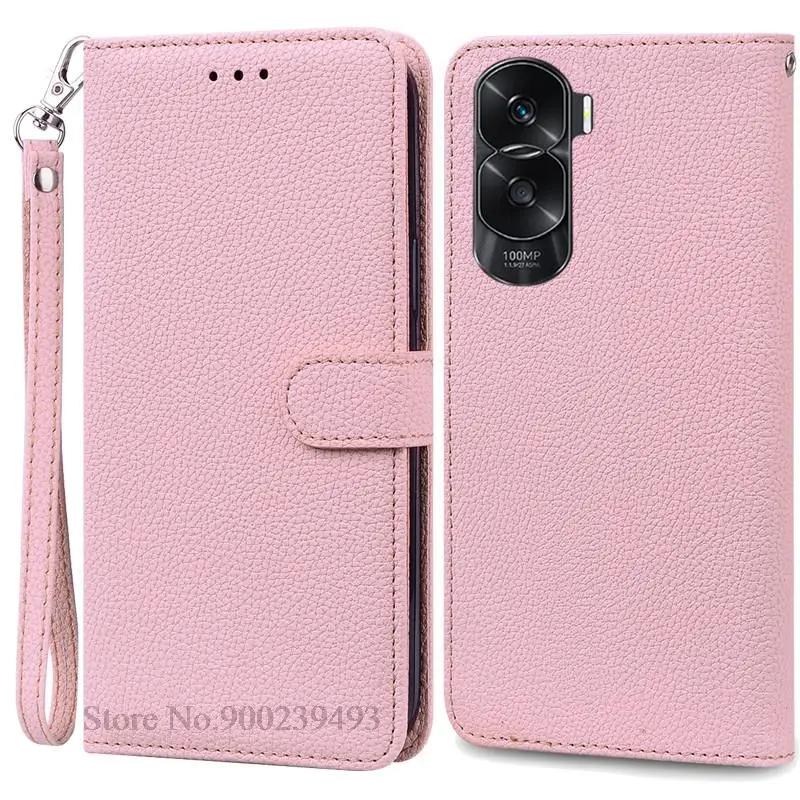 16 barev Pouzdro Honor 90 Lite Pro Honor 90 Lite 5G Pouzdro Kožená peněženka Flipové pouzdro pro Huawei Honor 90 Lite 5G Ochranný kryt slotu na kartu