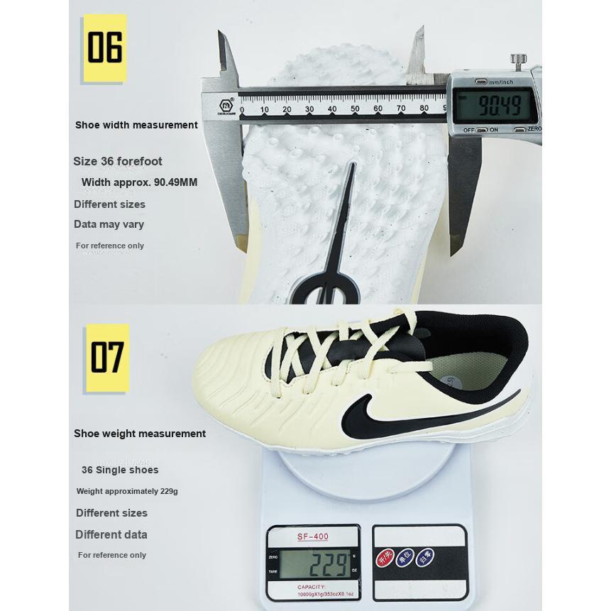 Nike Tiempo Legend 10 Club TF GS Mad Ready Pack Kids Sneakers Cream Lemonade Black DV4355-700