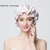 19 Momme Thick Silk Nightcap - 100% Mulberry Silk Hair Growth & Care Cap, Anti-Frizz Bath Cap for Dry Hair