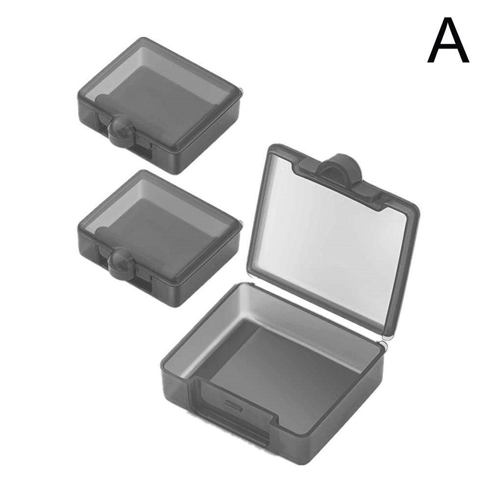 Small Pocket Pill Case 3 Pack Daily Single Pill Box Organizer Portable Container