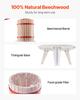 Fruit Wine Press Manual Press for Wine Making 4.75 Gal/18L Wood Basket