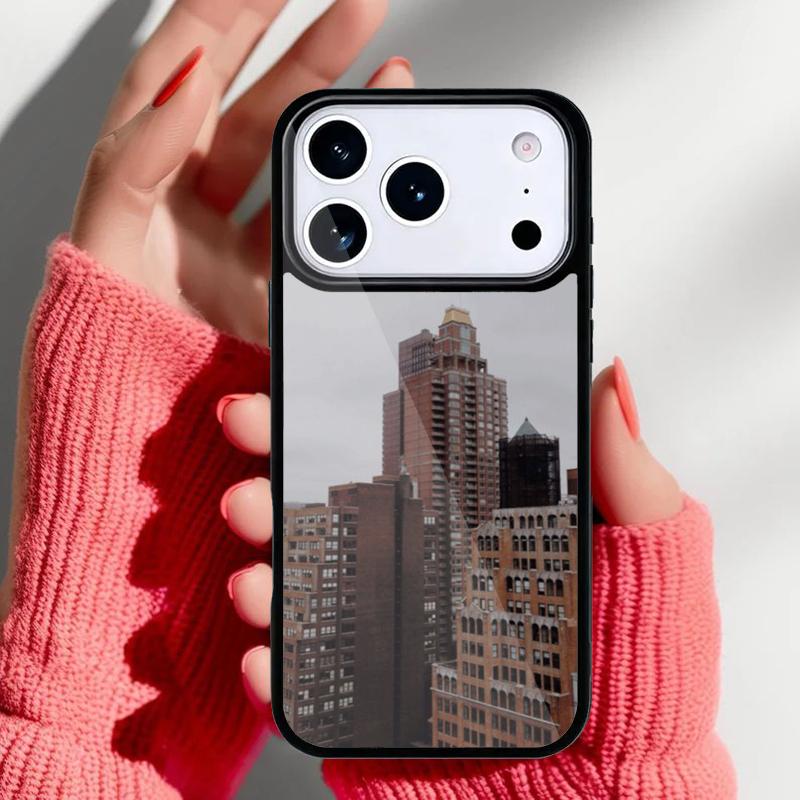 city pale Phone Case for iPhone 17 16 15 14 13 Pro Max Back Cover for 12 11 Pro Coque