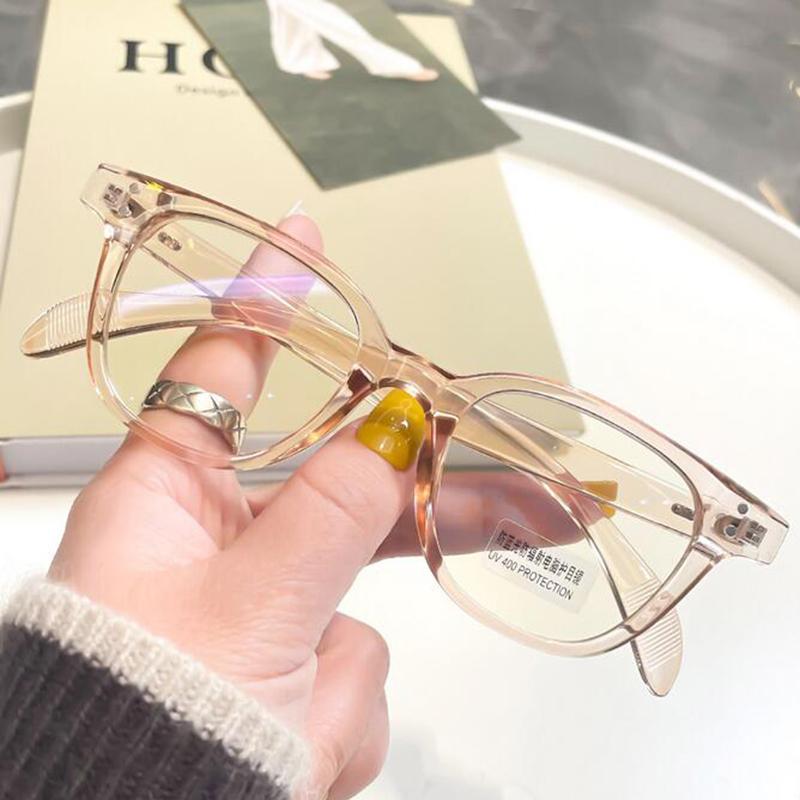 

-1.0 -1.5 -2.0 To -6.0 Squae Finished Myopia Glasses Transparent Eyeglasses Reading Eyewear +0.5 +1.0 +2.0 To +6.0 0