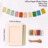 Photo Frame Clip Photo Wall Happy Birthday Banner Wedding Anniversary Decor Baby Shower 1st Birthday Picture Frame Garland