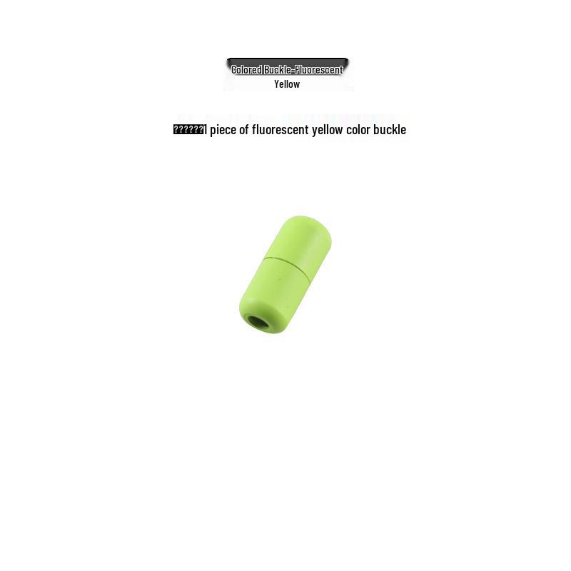 Colorful Aluminum Capsule Buckles for No-Tie Shoelaces