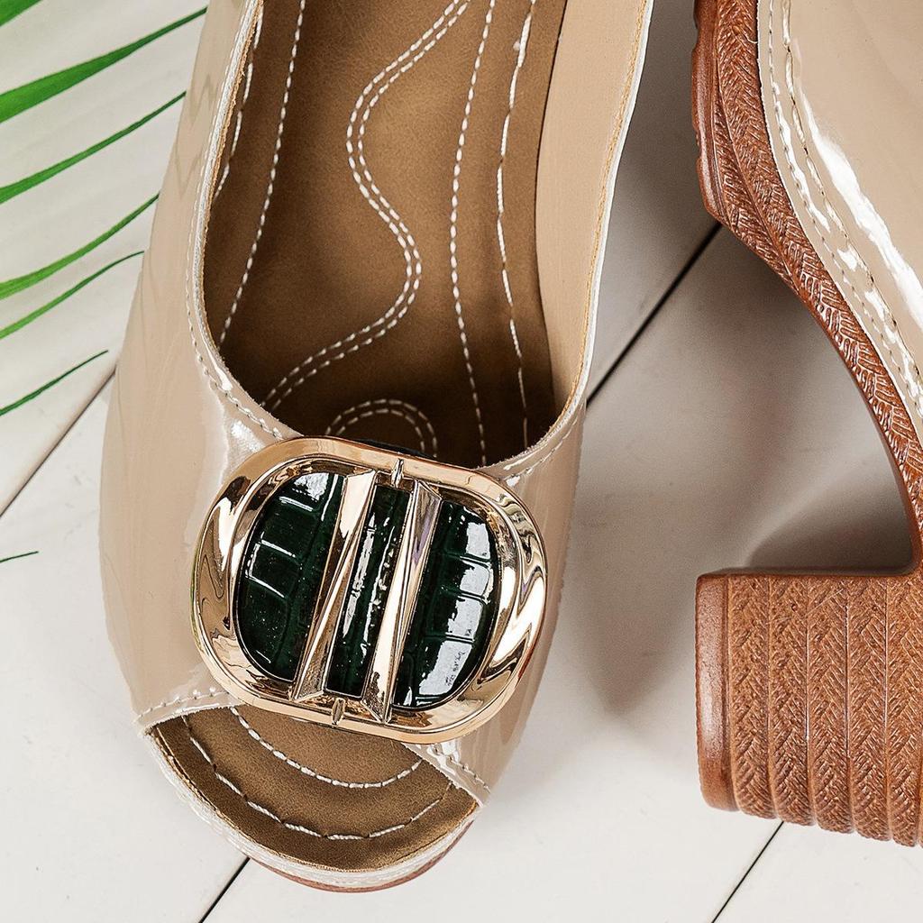 Women'S Summer Lightweight - Adjustable Strap & Ankle Strap, Peep Toe French Heel,Comfortable Dress Shoes for Casual & Formal Occasions, Strappy Shoes