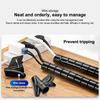Spiral Cable Wire Protector 2m, Flex Cord Organizer with Clip Management for Computer, 16/10mm