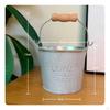 Galvanized Iron Decor Pot Handmade Rustic Tin Flower Distressed Finish Mini Watering Can Planter