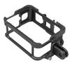 Frame Mount Housing Case Aluminium Alloy 2 Cold Shoe with Lens Cap Vertical Horizontal Action Camera Accessory for