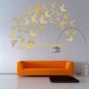 F26C 36 Pcs Hollow 3D Three-dimensional for Butterfly Wall Sticker Elegant Paper Wall Decal Artistic Stickers Home Wall Decor