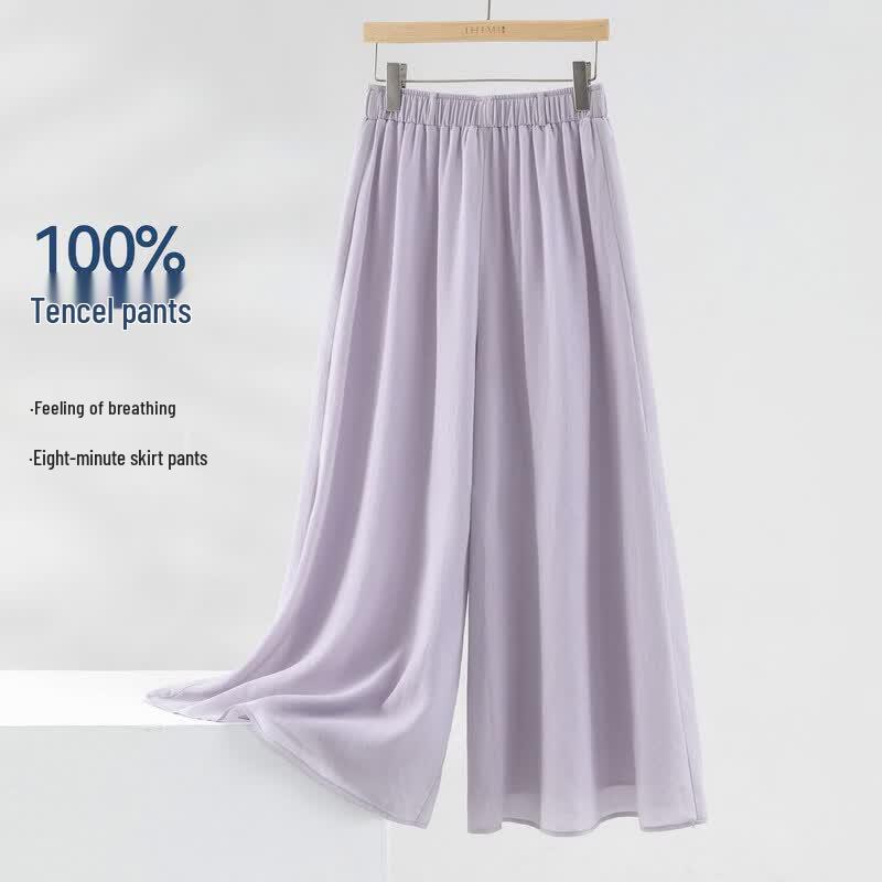 IHIMI Women s 100% Lyocell Wide-Leg Culottes M