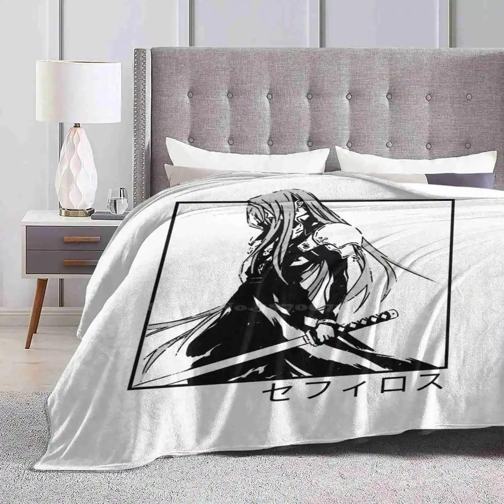 Sephiroth Ffvii Neu Verkauf Custom Print Flanell Weiche Decke Sephiroth Ff7 Final Fantasy Vii Final Fantasy 7 Ffvii Cloud