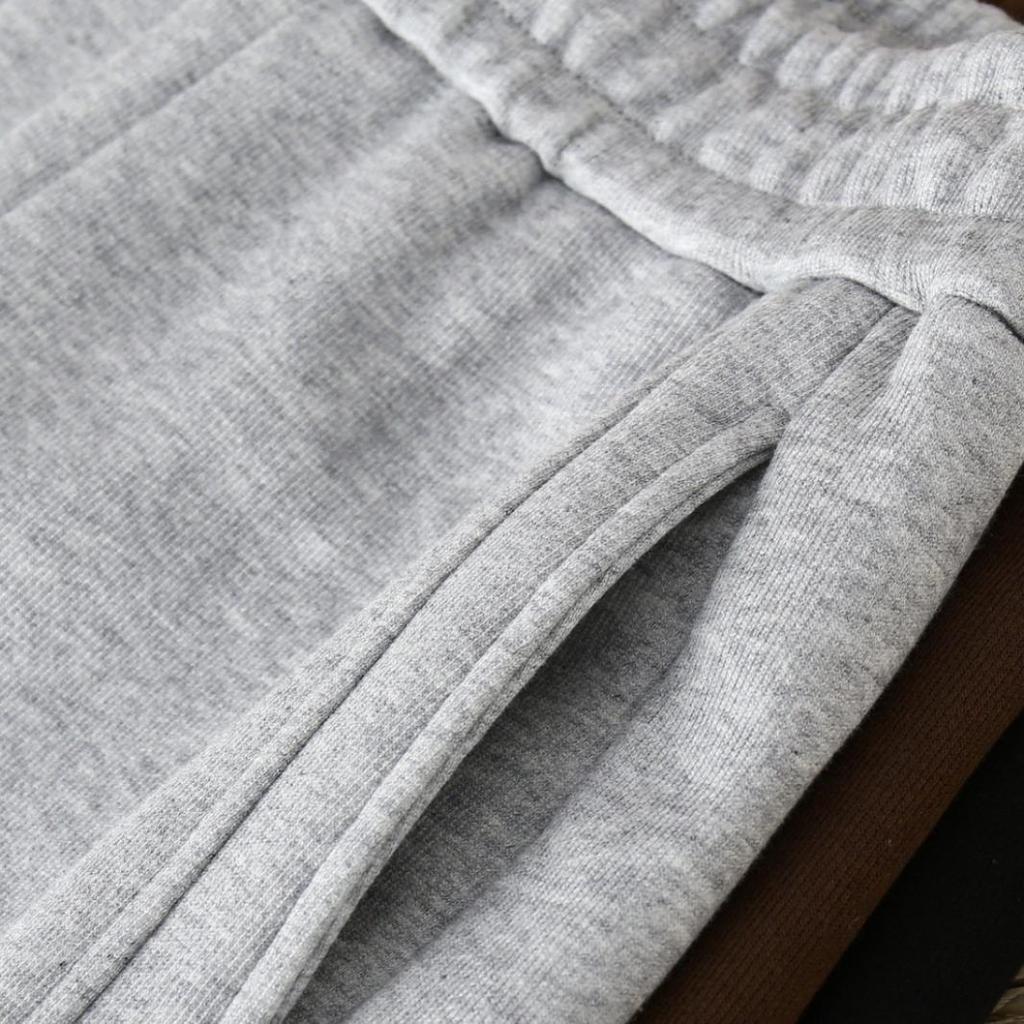Frühlings-Jogginghose aus Sauerstoffbaumwolle mit hoher Taille für Damen – weich, warm und vielseitig