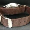 VINTAGE REFURBISHED SEIKO 5 AUTOMATIC JAPAN MENS BROWN DIAL WATCH a445850-1