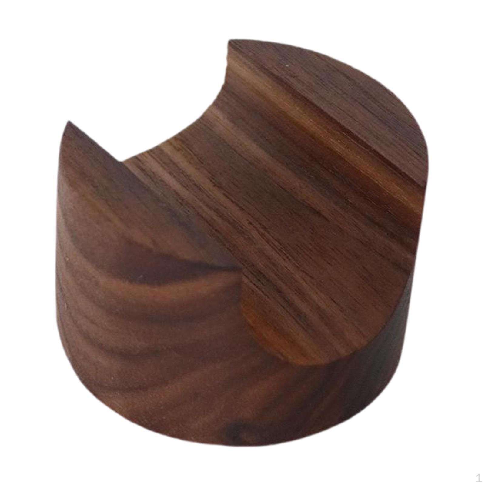 

Японська стійка для суші Taco Desktop Desktop Platter Holder Stand for Gatherings Home round dark wood