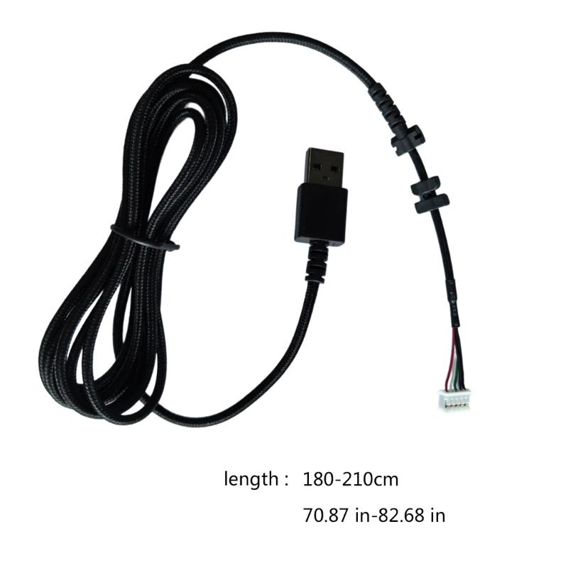 USB-Mauskabel-Ersatz-Reparaturzubehör für Lancehead TE Tournament Edition Gaming-Maus, Schnelle Übertragung