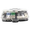 Camper Car Audio Multi-function Fuse Box With Led Indicator Light ANL Fuse 0/4GA In Fuses Holder