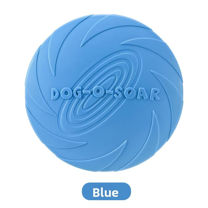 Pet Toy Dog, Frisbee Toy Dog, Silicone, Bite Resistant, Floating Water Training, Throwing Pet Dog, Large Dog