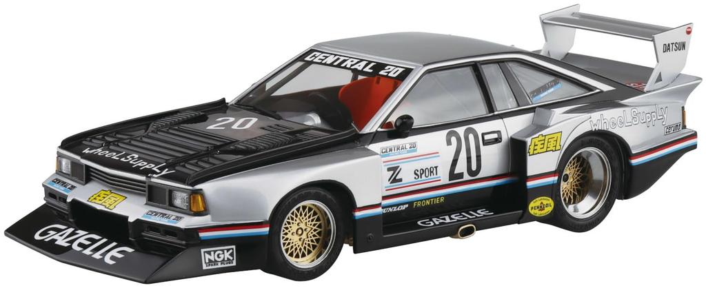 Aoshima Bunka Kyozai The Model Car Series SP09 Nissan S110 Gazelle Super Silhouette 1981 Plastic Model Kit Co., Ltd. (AOSHIMA) 1/24
