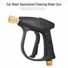 High Performance New Arrival High Pressure Short Gun Car Washing Spraying Water Gun Car Cleaner 1/4" Quick Connect Nozzle