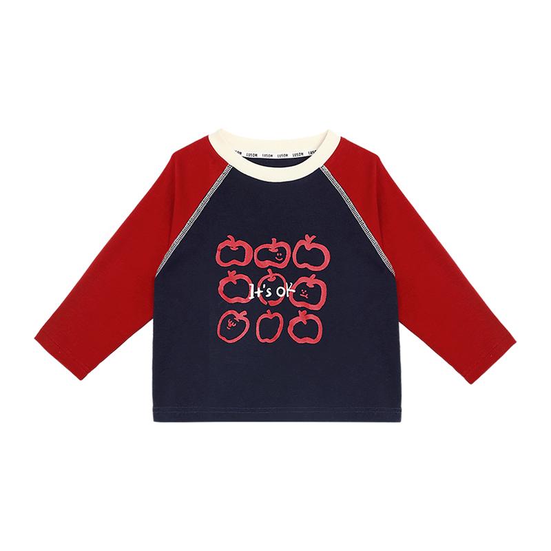 LUSON Little O Dad Baby Boy Cartoon Long-Sleeve T-Shirt 73