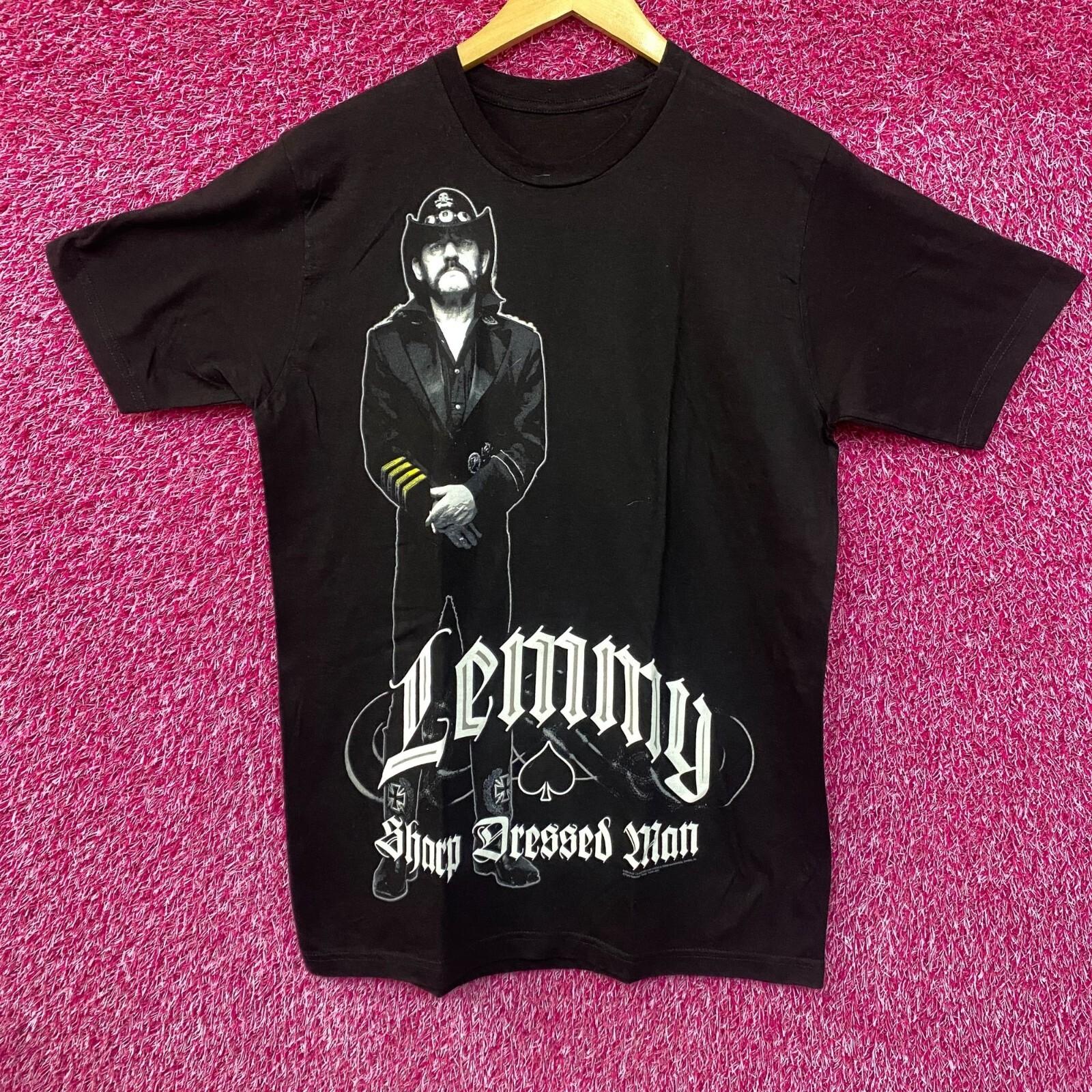 Lemmy Sharp Dressed Man T-shirt Black T-Shirt 2XL