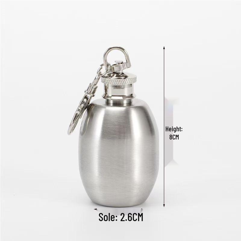 Mini Zestaw Mini Butelek ze Stali Nierdzewnej 304 w Kształcie Serca