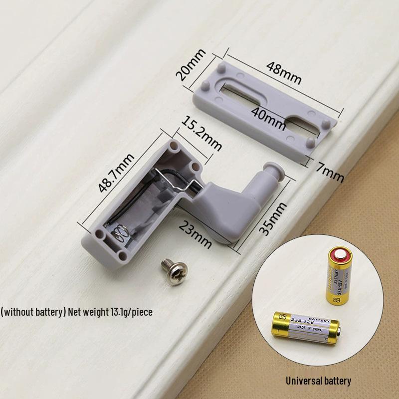 LED Hinge Light for Wardrobe Doors - Furniture Hardware Accessory