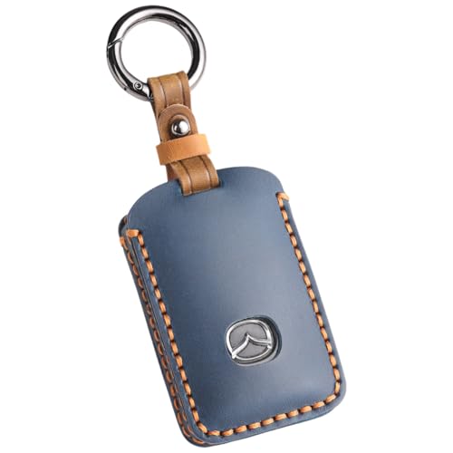 

[smasol] Совместим с новым Mazda CX-80 CX8 CX5 CX30 MX30 CX60 CX-30 CX-8 Roadster Чехол для ключа из натуральной кожи Кожаный чехол для ключа Mazda 3 Mazda