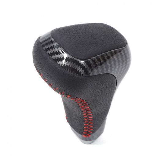 Carbon ABS Gear Shift Knob Head Handle Replace For Toyota Tundra 2014-