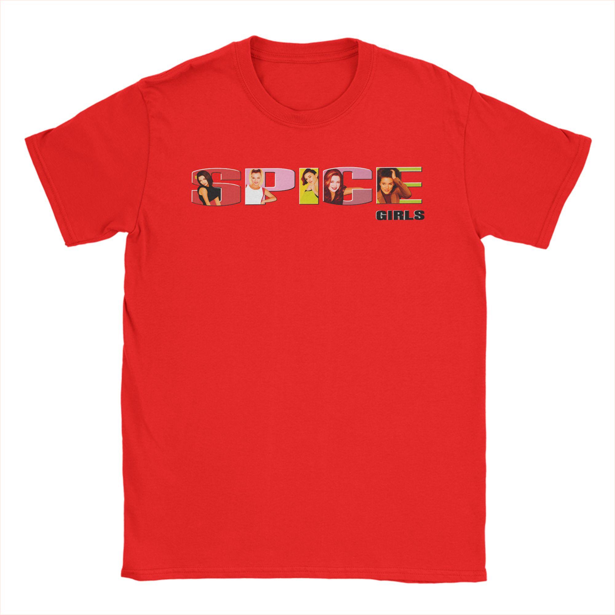

Mens SPICE GIRLS WORLD TOUR T Shirts 100 Cotton Clothes Beach Vintage ShortSleeve T Shirt ONeck Trending Casual Tee Shirt S