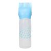 Refillable Shampoo Applicator Bottle Blue Hair Washing Squeeze Bottle for Hair Salon