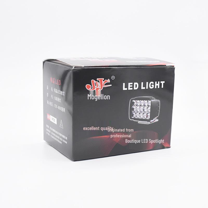 Owl Dual-Color LED Motorcycle Laser Spotlight Bulb